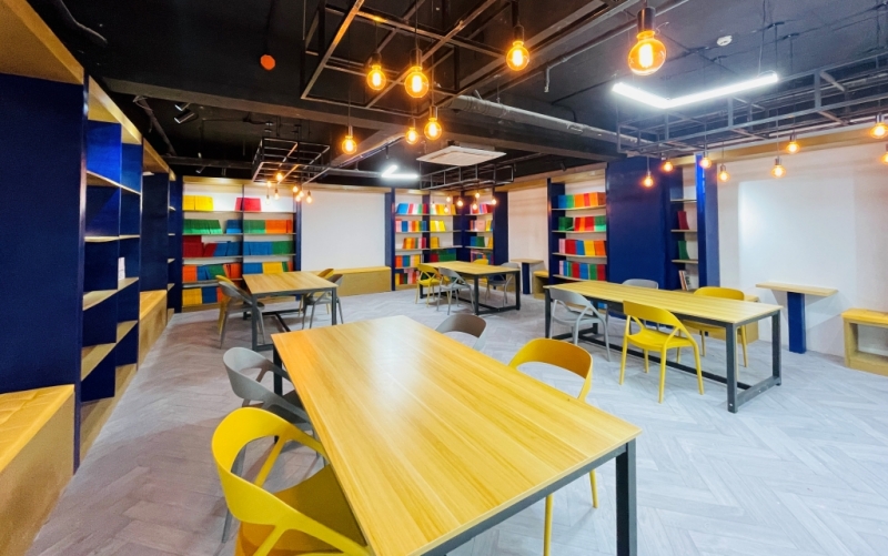 フィリピン留学 Cebu21 - B`CEBU-Library-2